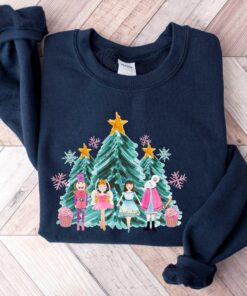 vintage christmas nutcracker sweatshirt for women holiday winter shirt with fun design for festive celebrations vmyij scaled