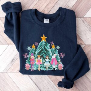 vintage christmas nutcracker sweatshirt for women holiday winter shirt with fun design for festive celebrations vmyij scaled