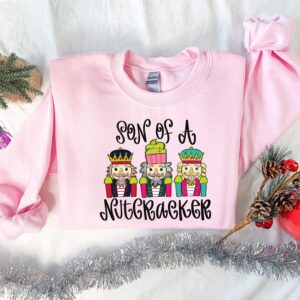 vintage christmas nutcracker t shirt for women with faux sequin design funny holiday shirt for christmas celebrations s7lc6 scaled