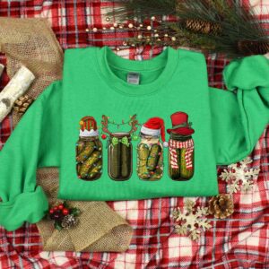 vintage christmas pickle t shirt with fun design for holiday celebrations and festive gatherings 2f6le scaled