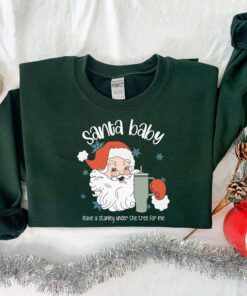 vintage christmas santa sweatshirt for women retro santa claus design funny holiday apparel for xmas celebrations o8qyw scaled