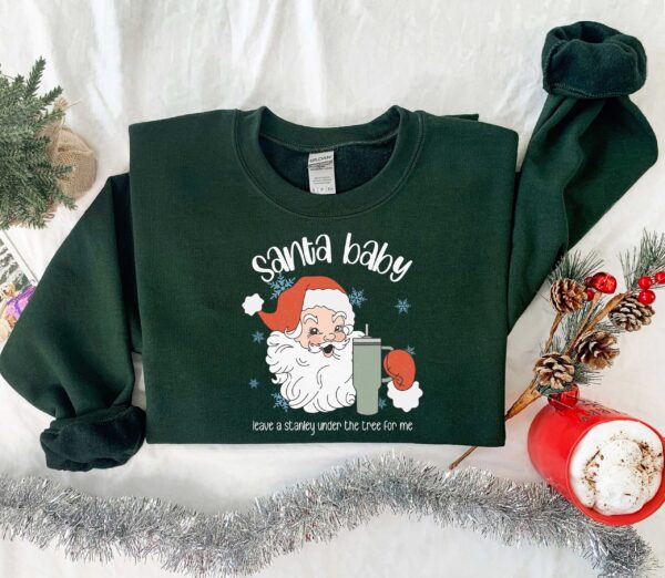 vintage christmas santa sweatshirt for women retro santa claus design funny holiday apparel for xmas celebrations o8qyw scaled