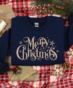 vintage christmas shirt for women with merry design and trendy style for holiday celebrations 8budb scaled