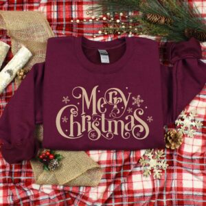 vintage christmas shirt for women with merry design and trendy style for holiday celebrations u6xg4 scaled