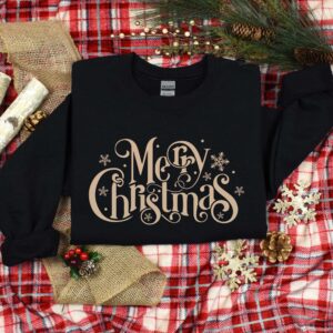 vintage christmas shirt for women with merry design and trendy style for holiday celebrations wsurv scaled