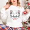 vintage christmas skeleton sweatshirt with dancing design and colorful lights for holiday celebrations and new year events k3ei2 scaled