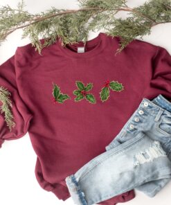 vintage christmas sweater trendy crewneck holiday jumper warm winter sweatshirt for christmas lovers and holiday apparel julhy scaled