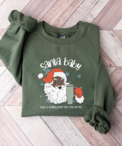 vintage christmas sweatshirt african santa design for family gatherings comfortable black santa shirt eurst scaled