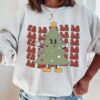 vintage christmas sweatshirt falalala tree crewneck winter apparel for women holiday style retro design m4naa