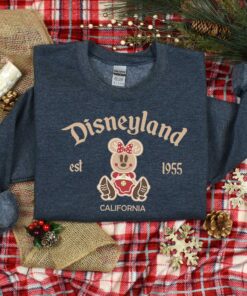 vintage christmas sweatshirt featuring disneyland est 1955 design with mickey and minnie for your holiday trips and cruises iu1cl scaled