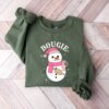 vintage christmas sweatshirt featuring snowman design for winter and holiday celebrations 030xi scaled