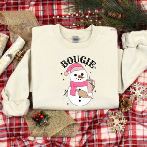 vintage christmas sweatshirt featuring snowman design for winter and holiday celebrations le8zg scaled