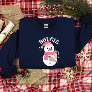 vintage christmas sweatshirt featuring snowman design for winter and holiday celebrations mhvmr scaled