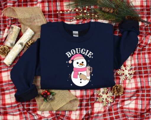 vintage christmas sweatshirt featuring snowman design for winter and holiday celebrations mhvmr scaled