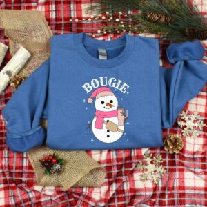 vintage christmas sweatshirt featuring snowman design for winter and holiday celebrations wzwph scaled