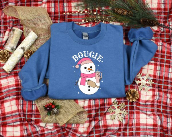 vintage christmas sweatshirt featuring snowman design for winter and holiday celebrations wzwph scaled