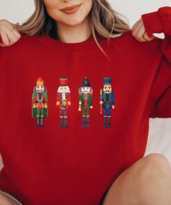 vintage christmas sweatshirt for ballet lovers featuring nutcracker and sugar plum fairy design in a comfortable crewneck style 1ceb1 scaled