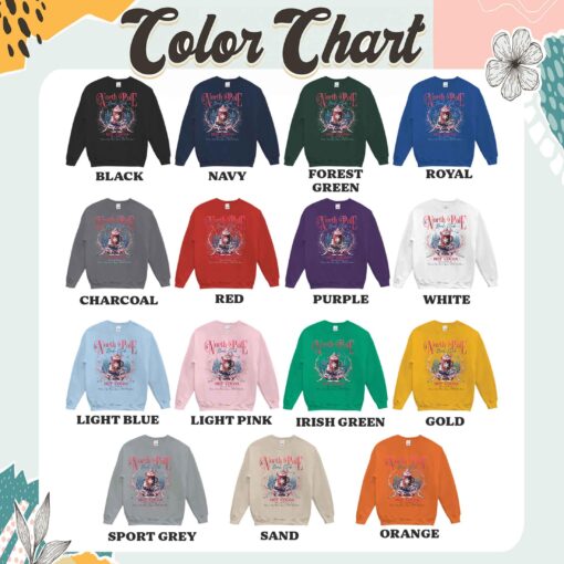 vintage christmas sweatshirt for book lovers featuring north pole book club design ideal for librarians and bookworms gae04