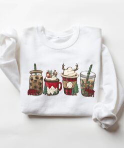 vintage christmas sweatshirt for coffee lovers featuring camping and winter themes tsiop scaled