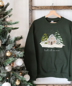 vintage christmas sweatshirt for family matching winter cabin style with cozy holiday design and comfortable fit p6oxh scaled