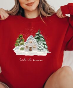 vintage christmas sweatshirt for family matching winter cabin style with cozy holiday design and comfortable fit ztvuo scaled