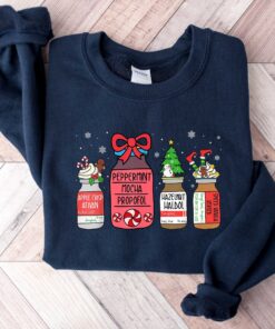 vintage christmas sweatshirt for healthcare workers featuring snowman design ideal for pharmacists and pharmacy technicians botfe scaled