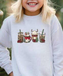 vintage christmas sweatshirt for kids crewneck design featuring winter camping theme krc94 scaled