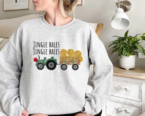 vintage christmas sweatshirt for kids featuring jingle bells design and santa claus graphics in comfortable fabric tlpba