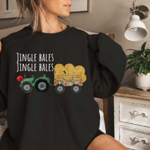 vintage christmas sweatshirt for kids featuring jingle bells design and santa claus graphics in comfortable fabric uy0ui