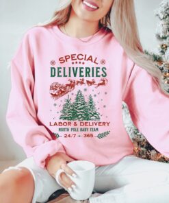 vintage christmas sweatshirt for labor and delivery nurses special deliveries design nicu nurse shirt for mother baby care ktlmy scaled