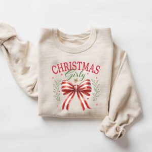 vintage christmas sweatshirt for moms merry mama shirt with bow design for holiday season celebrations a5fql scaled