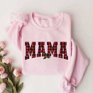 vintage christmas sweatshirt for moms mama claus crewneck funny christmas shirt with jolly design for holiday celebrations ri0qr