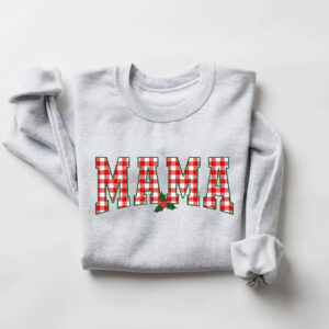 vintage christmas sweatshirt for moms mama claus crewneck funny holiday design for comfortable wear cvncd