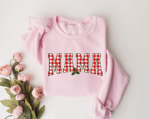 vintage christmas sweatshirt for moms mama claus crewneck funny holiday design for comfortable wear pkfar