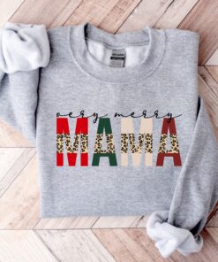 vintage christmas sweatshirt for moms merry mama crewneck holiday sweater with festive design and comfortable fit p9njz scaled