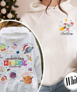 vintage christmas sweatshirt for neurodiversity awareness featuring space design and autism support for teachers and community pxe9t