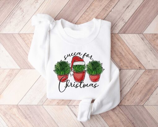 vintage christmas sweatshirt for plant lovers featuring succulent design for gardener holiday outfits and festive celebrations 0eqco scaled