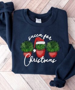 vintage christmas sweatshirt for plant lovers featuring succulent design for gardener holiday outfits and festive celebrations xdeih scaled