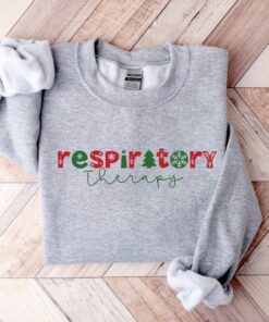 vintage christmas sweatshirt for respiratory therapists featuring unique rt design and comfortable fit dvuag