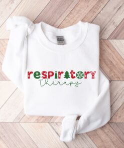 vintage christmas sweatshirt for respiratory therapists featuring unique rt design and comfortable fit n6sq2