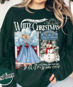 vintage christmas sweatshirt for sisters featuring columbia inn design inspired by white christmas movie 1954 perfect for holiday gatherings dh1nu