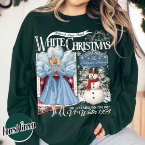 vintage christmas sweatshirt for sisters featuring columbia inn design inspired by white christmas movie 1954 perfect for holiday gatherings dh1nu