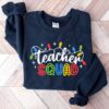 vintage christmas sweatshirt for teachers with fun holiday lights design for school parties and winter celebrations rhq59 scaled