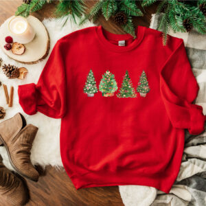 vintage christmas sweatshirt for women featuring a festive christmas tree design ideal for winter casual wear 82bem