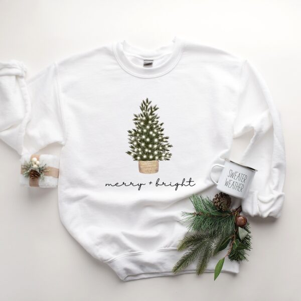 vintage christmas sweatshirt for women featuring a festive tree design in a comfortable crewneck style for winter wear aylrq scaled