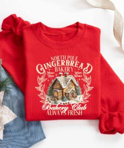 vintage christmas sweatshirt for women featuring gingerbread house design comfortable holiday crewneck for new year celebrations ffcen