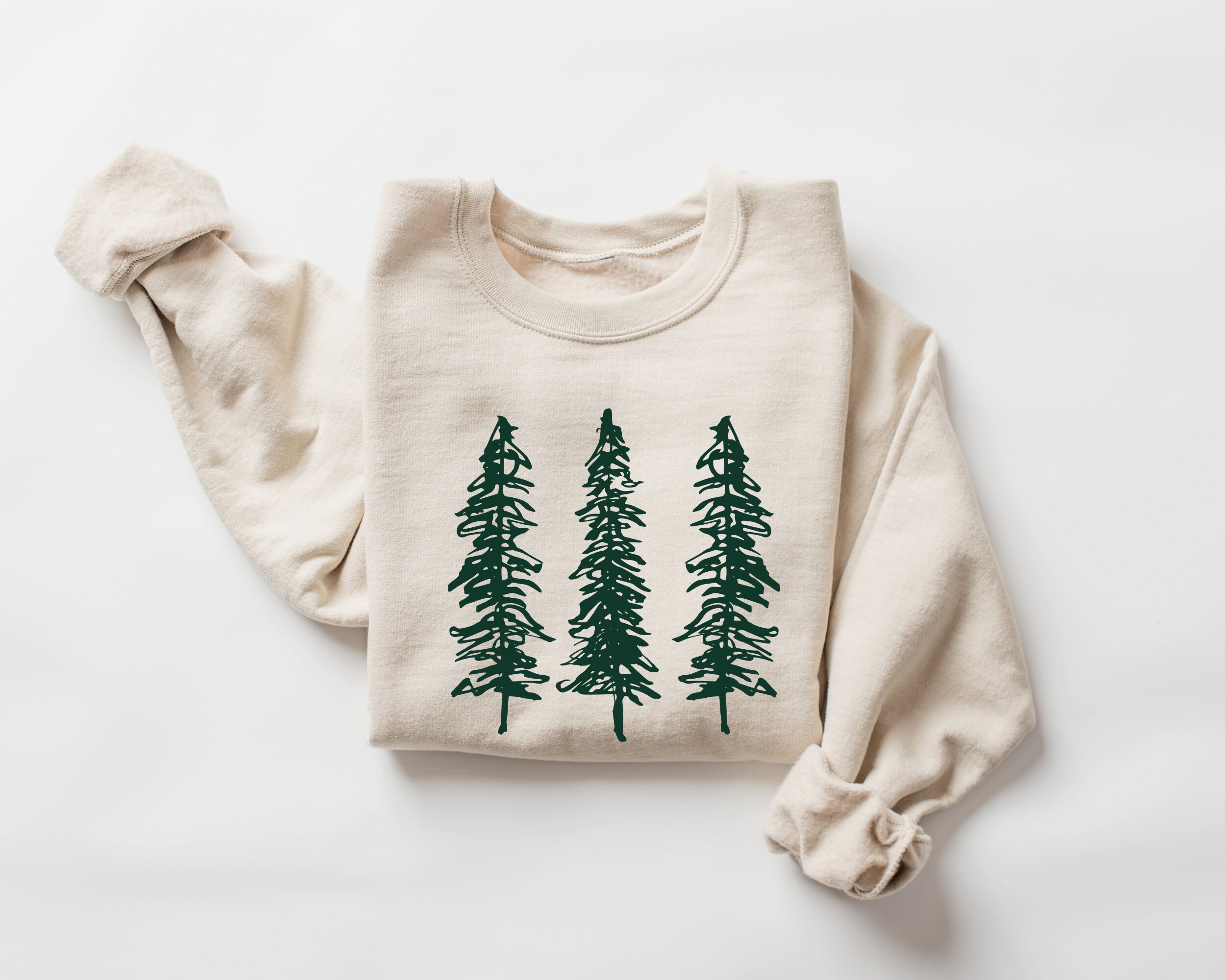 Vintage Christmas Sweatshirt for Women Featuring Pine Trees Minimalist Design Holiday Crewneck Ideal for Festive Occasions 4 vintage christmas sweatshirt for women featuring pine trees minimalist design holiday crewneck ideal for festive occasions ikek6