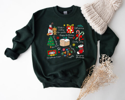 vintage christmas sweatshirt for women funny christmas crewneck with unique design comfortable x mas outfit for holiday celebrations izso7