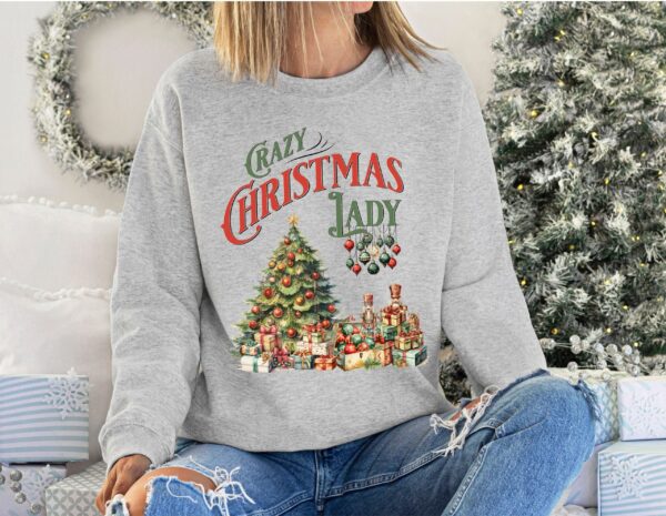 vintage christmas sweatshirt for women funny retro christmas design unique holiday apparel 1cglk scaled