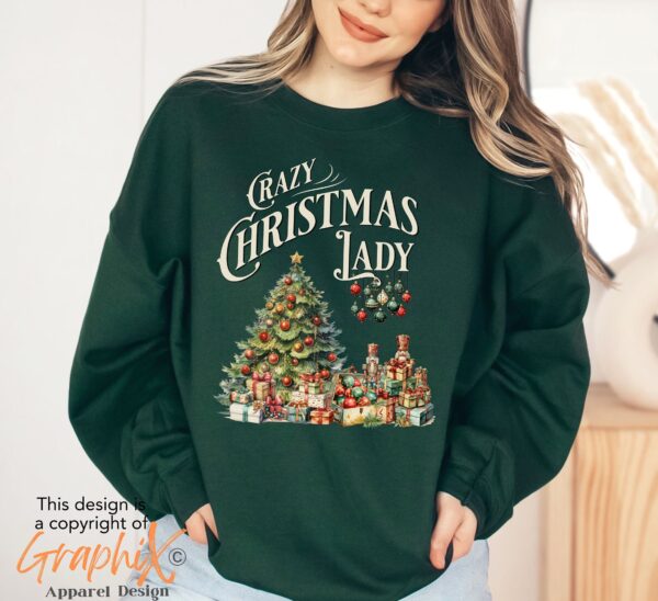 vintage christmas sweatshirt for women funny retro christmas design unique holiday apparel lhwap